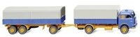 WIKING 041604 1:87 Pritschenh&auml;ngerzug (MAN Pausbacke)