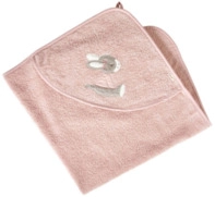STERNTALER 7102318 Kapuzen-Badetuch 80 x 80 cm Emmi Girl zartrosa