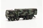 HERPA 746922 1:87 Iveco Trakker 8x8 gesch&uuml;tzt Pritschen-LKW, Flecktarndesign