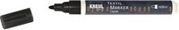 C.KREUL 92772 Textil Marker Opak medium Schwarz