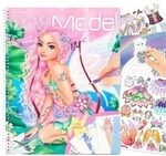 DEPESCHE 12147 Create your TOP Model - Malbuch mit Stickern Fantasy