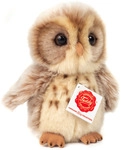 HERMANN TEDDY 94170 Eule hellbraun 16 cm