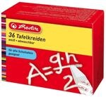 Herlitz Tafelkreide wei&szlig; 36 St&uuml;ck in Faltschachtel