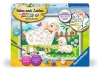 RAVENSBURGER 23764 Malen nach Zahlen - Schaf mit L&auml;mmchen