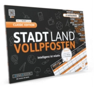 DENKRIESEN SL2022 Stadt Land Vollpfosten&reg; Classic Edition &ndash; "Intelligenz ist
