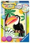 RAVENSBURGER 23762 Malen nach Zahlen - Tukan im Dschungel