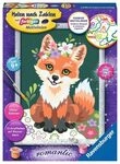 RAVENSBURGER 23765 Malen nach Zahlen - Blumiger Fuchs