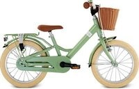 PUKY 4241 YOUKE 16 CLASSIC Alu-Kinderfahrrad mit Lenkerkorb, R&uuml;cktrittbremse retro