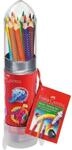 Faber-Castell Malset Colour Grip Rakete, 15 Buntstifte
