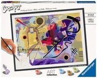RAVENSBURGER 23650 Malen nach Zahlen ART Collection: Yellow, Red, Blue (Kandinsky)