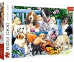 TREFL 10556 Puzzle1000&ndash;HundeimGarten