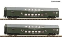 FLEISCHMANN 6260042 N 2-tlg. Set 2: Doppelstockwagen DBmue, DR, Ep. IV