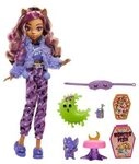 MATTEL HKY67 Monster High Creepover Doll Clawdeen