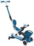 Authentic Sports Globber Go-Up Baby 360 Lights petrol-hellblau, mit Leuchtrollen und