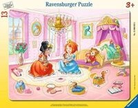 RAVENSBURGER 12000855 Kinderpuzzle 13 Teile Im Prinzessinnenschloss