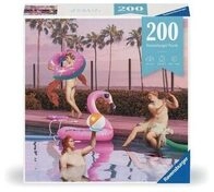 RAVENSBURGER 12000768 Erwachsenenpuzzle 200 Teile Poolparty