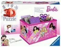 RAVENSBURGER 11584 3D-Puzzle Aufbewahrungsbox 216 Teile Barbie