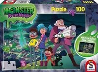 SCHMIDT SPIELE 56476 Kinderpuzzle 100 Teile Nacht &uuml;ber Gruselbruch
