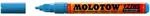 Molotow Permanentmarker ONE4ALL 127 HS, nachf&uuml;llbar, 2 mm, schockblau