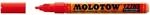 Molotow Permanentmarker ONE4ALL 127 HS, nachf&uuml;llbar, 2 mm, verkehrsrot