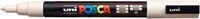 FABER-CASTELL 186572 Marker UNI POSCA PC-3M beige
