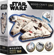 TREFL 20189 HolzPuzzle160&ndash;StarWars-MillenniumFalcon