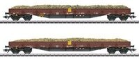 M&Auml;RKLIN 47159 H0 Niederbordwagen-Set Res-x, DB, Ep. VI