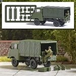 BUSCH 1935 H0 Robur mit NVA-Soldat - Bausatz