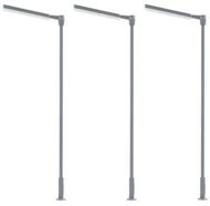 FALLER 180121 H0 LED-Kreuzmastleuchte kaltwei&szlig;, 3 St&uuml;ck, Ep. IV