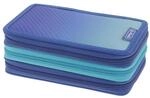 Herlitz Sch&uuml;leretui TriCase 31 tlg. Dip Dye Blue/Turquoise