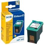 Pelikan Druckerpatrone H18 ersetzt Hewlett Packard HP343 C8766EE, tricolor, 14...