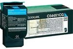 Lexmark Original Tonerpatrone C544 Cyan 4K