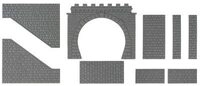 FALLER 120578 H0 Tunnelportal 2-gleisig, Ep. I