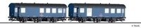 TILLIG 01063 TT Bahndienstwagen-Paar aus zwei Umbauwagen, DB AG, Ep. V