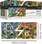 TREFL 81023 UFTPuzzle9000-HarryPotter-DieH&auml;uservonHogwarts