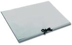 Folia 6907- Sammelmappe, grau, A2, mit Band