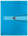 Herlitz Sammelbox PP A4 blau transparent 40mm