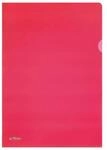 Herlitz Aktenh&uuml;lle A4 Pyramide rot 10 St&uuml;ck