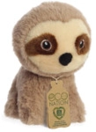 AURORA 35081 Eco Nation Mini Faultier 13 cm