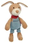 SIGIKID 39922 Pl&uuml;schhase mit hellblauer Latzhose