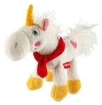 SIGIKID 52843 Kuscheltier Einhorn Sunny, Stofftier zum Vorlesebuch - Die Stoffis -