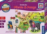 KOSMOS 683672 Wissenspuzzle 54 Teile WAS IST WAS Junior Entdecke Pferde & Ponys