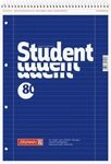 BRUNNEN 106791101 Collegeblock Student A4 liniert, mit Randlinie innen und...