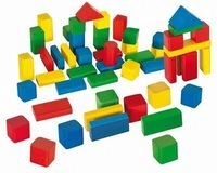 EICHHORN 100050161 Bunte Holzbausteine