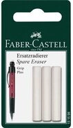 FABER-CASTELL 131598 Ersatzradierer DBS GRIP PLUS BK 3er Set