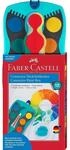 Faber-Castell 125003 Farbkasten Connector mit 12 Farben und Deckwei&szlig;