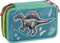 BRUNNEN 1049121841 Sch&uuml;ler-Etui Federm&auml;ppchen Dinosaurier, gef&uuml;llt