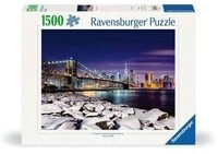 RAVENSBURGER 12000734 Puzzle 1500 Teile Winter in New York