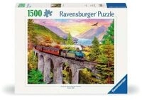 RAVENSBURGER 12000795 Puzzle 1500 Teile Zugfahrt im Herbst
