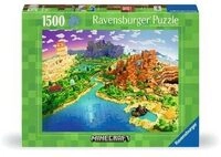 RAVENSBURGER 12000433 Puzzle 1500 Teile World of Minecraft